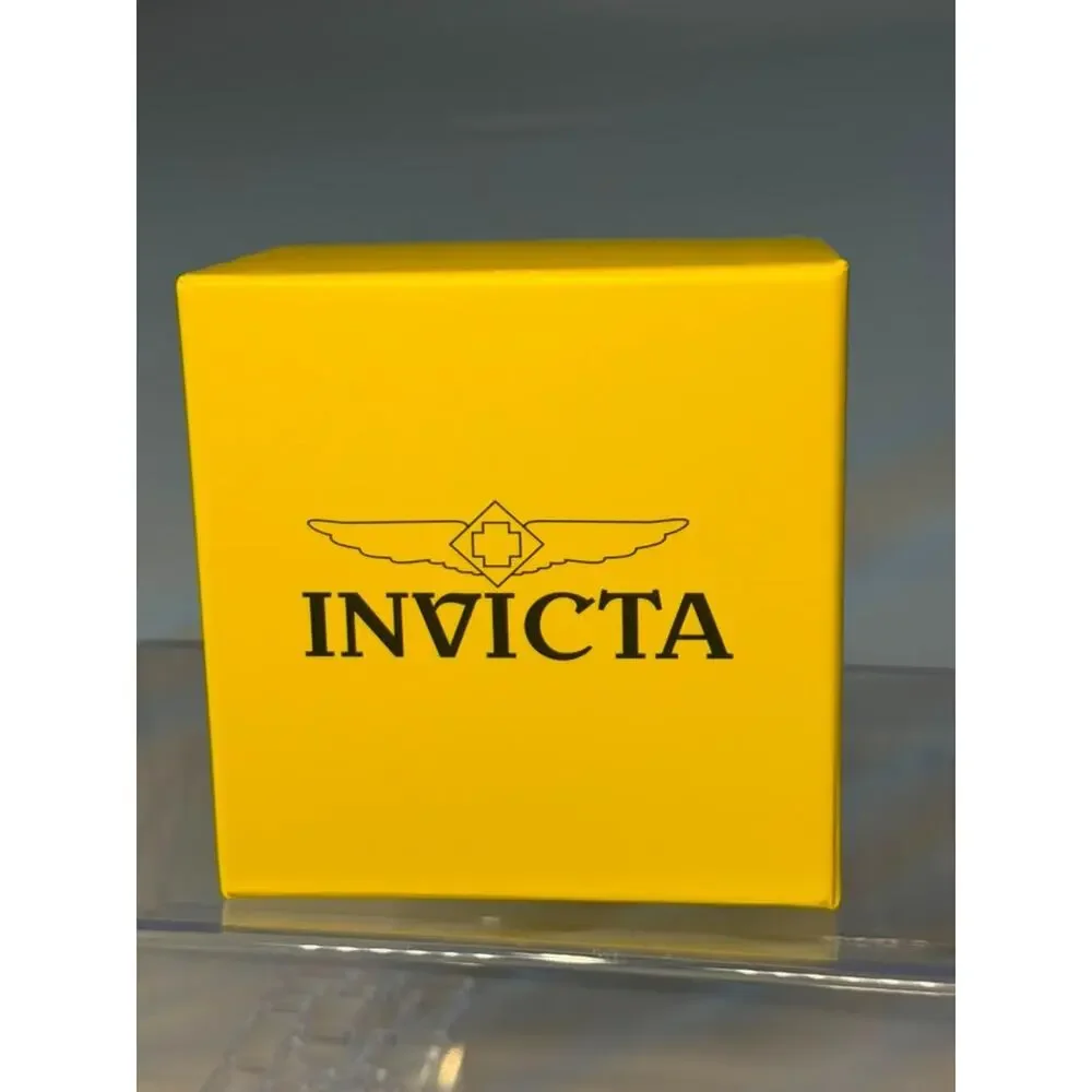 Invicta Men's Pro Diver Watch Red Dial Stainless Steel Band 50M Water Resistant